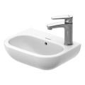 Duravit 7053600082 - Wall-hung basin D-CODE 36x27 cm ceramic/glossy white