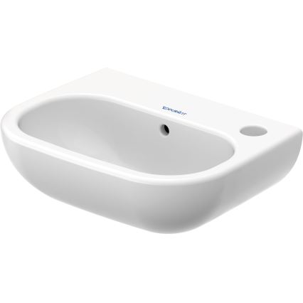 Duravit 7053600082 - Wall-hung basin D-CODE 36x27 cm ceramic/glossy white