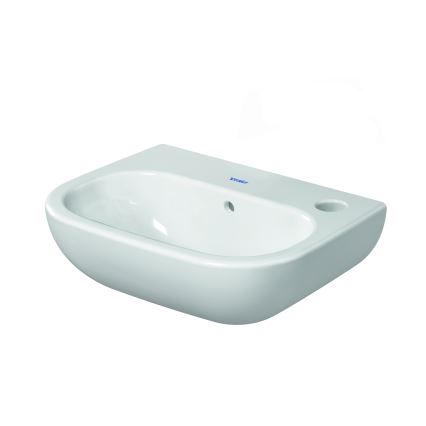 Duravit 7053600082 - Wall-hung basin D-CODE 36x27 cm ceramic/glossy white