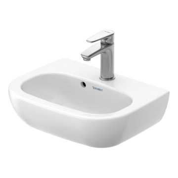 Duravit 7054500002 - Wall-hung basin D-CODE 45x34 cm ceramic/glossy white