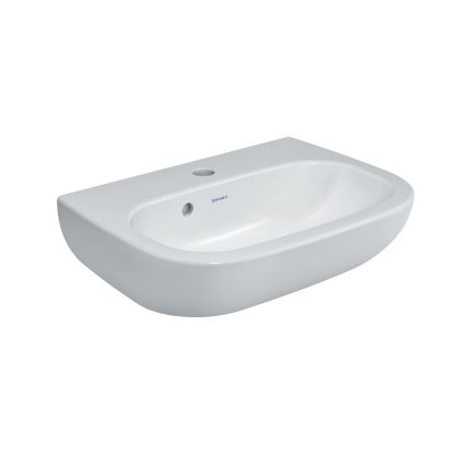 Duravit 7054500002 - Wall-hung basin D-CODE 45x34 cm ceramic/glossy white