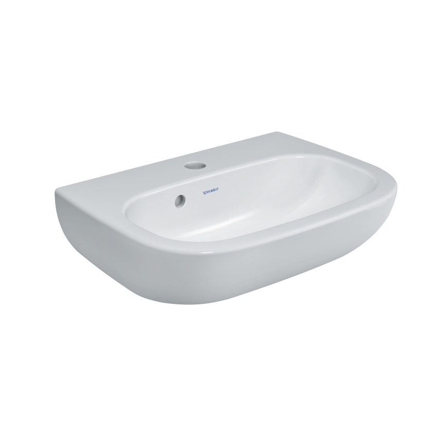 Duravit 7054500002 - Wall-hung basin D-CODE 45x34 cm ceramic/glossy white
