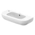 Duravit 7065000092 - D-CODE Wall-hung Washbasin 50x22 cm ceramic/glossy white