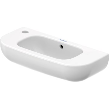 Duravit 7065000092 - D-CODE Wall-hung Washbasin 50x22 cm ceramic/glossy white