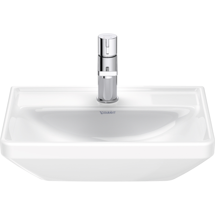 Duravit 738450041 - D-NEO wall-mounted washbasin 45 x 33.5 cm, ceramic/glossy white