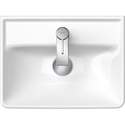 Duravit 738450041 - D-NEO wall-mounted washbasin 45 x 33.5 cm, ceramic/glossy white