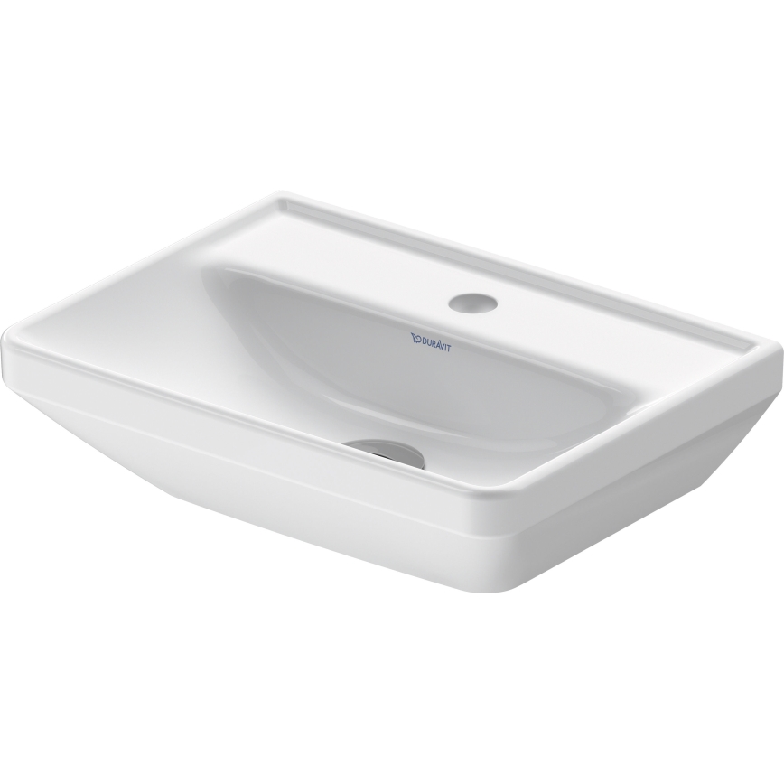 Duravit 738450041 - D-NEO wall-mounted washbasin 45 x 33.5 cm, ceramic/glossy white
