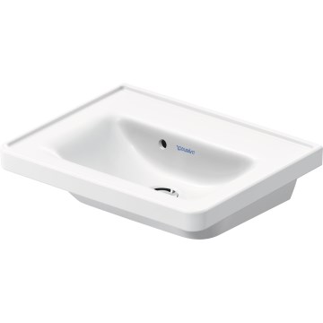 Duravit 742500060 - Wall-hung basin D-NEO 50x40 cm ceramic/glossy white