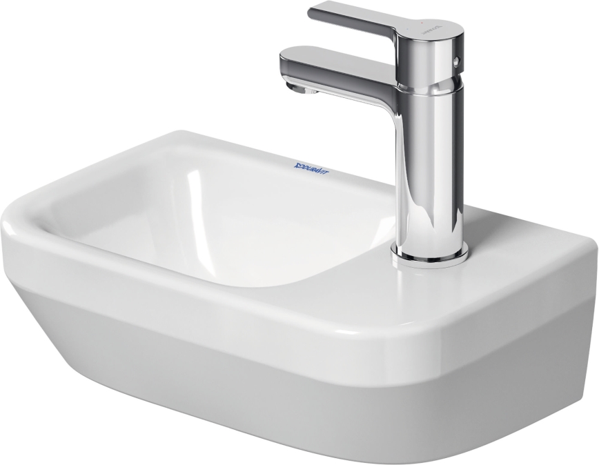 Duravit 7453600412 - D-NEO wall-hung washbasin 36 x 22 cm ceramic/glossy white