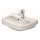 Duravit 7484500002 - D-CODE Wall-hung Basin 45 x 33.5 cm, Ceramic/Glossy White