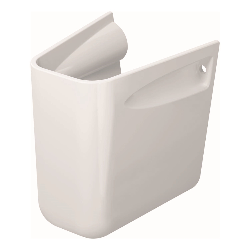 Duravit 8571800002 - D-CODE siphon cover 30 x 26.8 cm ceramic / glossy white
