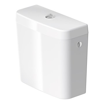 Duravit 927000004 - D-CODE WC flush cistern 6/3 l, ceramic/white