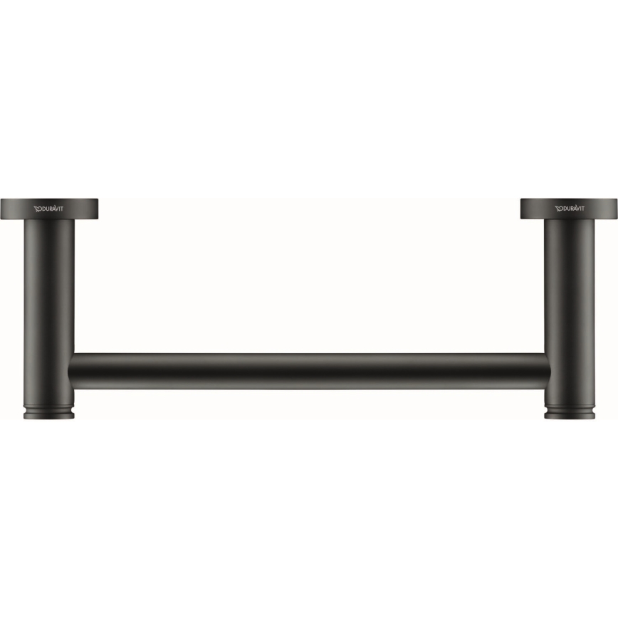 Duravit 99144600 - D-CODE Bath Handle 28.4 cm, Matte Black