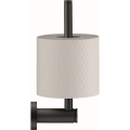Duravit 99154600 - D-CODE Toilet Paper Holder, Matte Black
