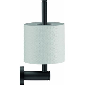 Duravit 99154600 - D-CODE Toilet Paper Holder, Matte Black
