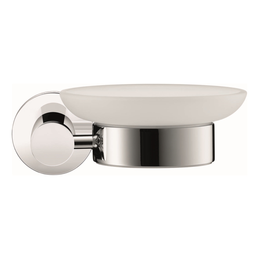 Duravit 99181000 - Wall-mounted soap dish D-CODE, right-hand, polished chrome