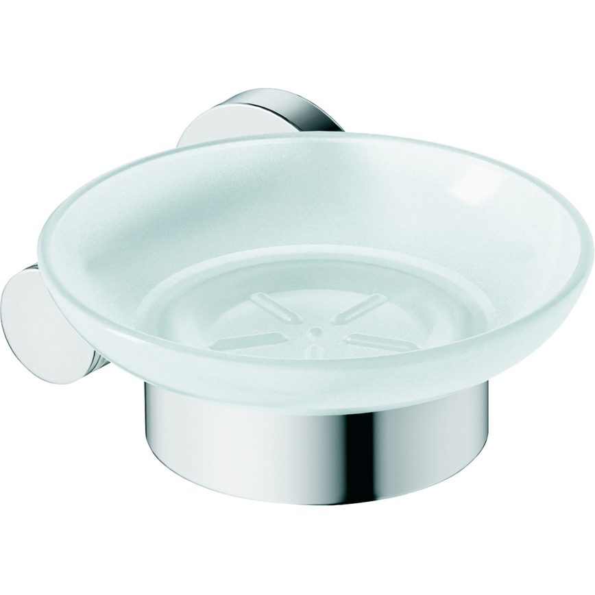 Duravit 99181000 - Wall-mounted soap dish D-CODE, right-hand, polished chrome