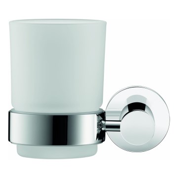 Duravit 99194600 - D-CODE Left Wall-Mounted Toothbrush Holder, Matte Black