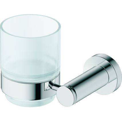 Duravit 99194600 - D-CODE Left Wall-Mounted Toothbrush Holder, Matte Black