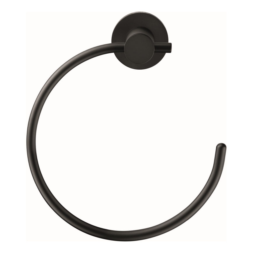 Duravit 99214600 - D-CODE wall-mounted towel rail, matte black