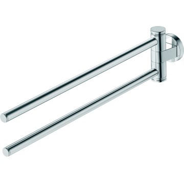 Duravit 99221000 - Wall-mounted towel rail D-CODE 44.7 cm polished chrome