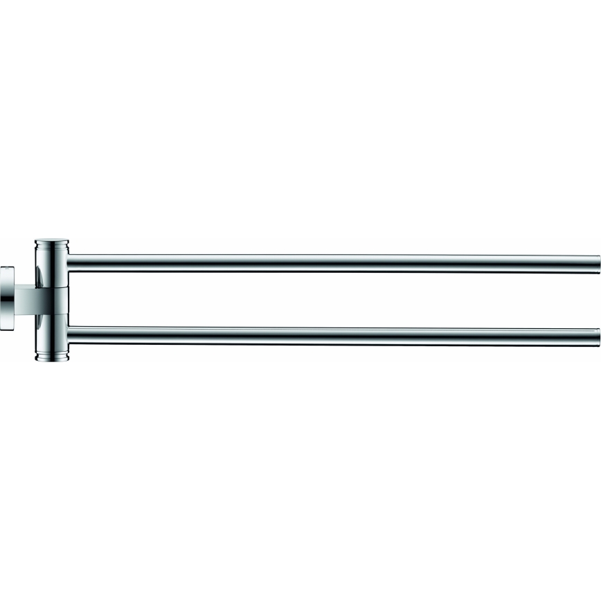 Duravit 99221000 - Wall-mounted towel rail D-CODE 44.7 cm polished chrome