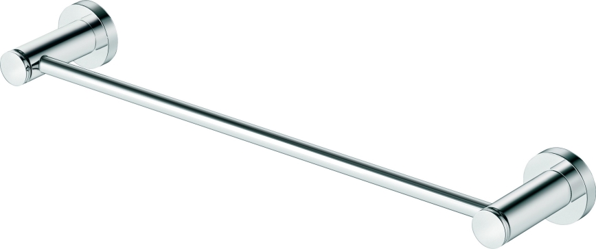 Duravit 99241000 - D-CODE wall-mounted towel rail, 64.5 cm, polished chrome