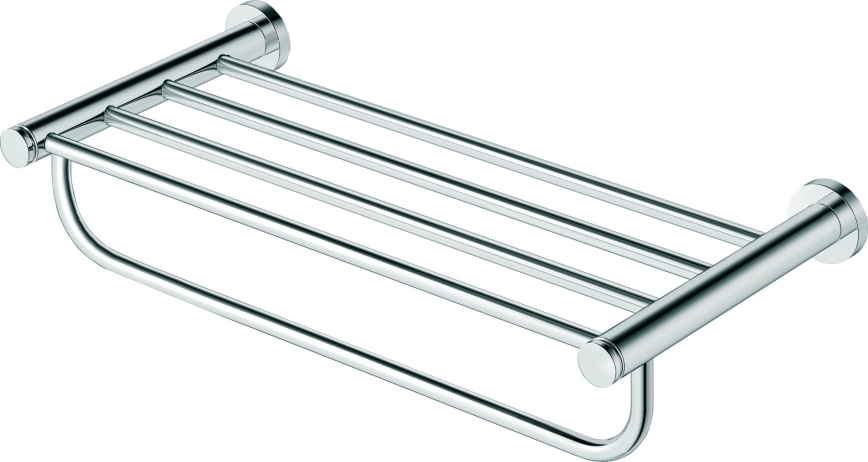 Duravit 99251000 - D-CODE Wall-mounted Towel Rail 65 cm, Polished Chrome
