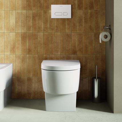 Duravit 99261000 - D-CODE Toilet Paper Holder, Polished Chrome