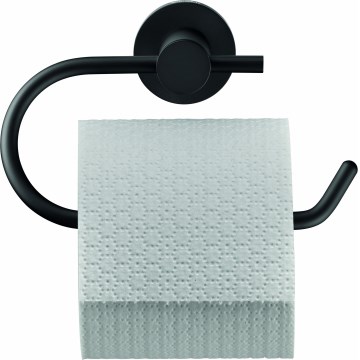 Duravit 99264600 - D-CODE Matte Black Toilet Paper Holder