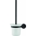 Duravit 99274600 - D-CODE Wall-mounted Toilet Brush, Matte Black