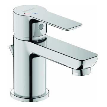 Duravit DC1013001010 - D-CODE Basin Mixer with Pop-up Waste, Polished Chrome