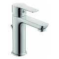 Duravit DC1023001010 - Washbasin mixer + pop-up waste D-CODE polished chrome