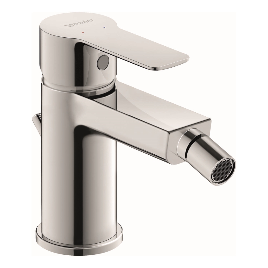 Duravit DC2400011010 - D-CODE Bidet Mixer Tap, Polished Chrome