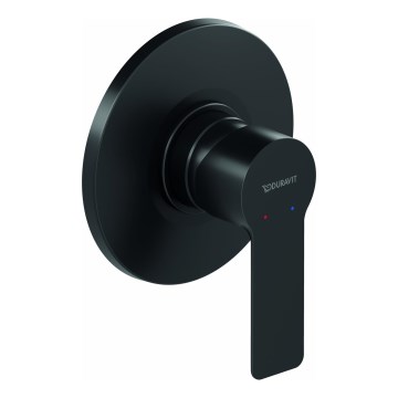 Duravit DC4210007046 - D-CODE Shower Mixer for Concealed Installation, Matte Black