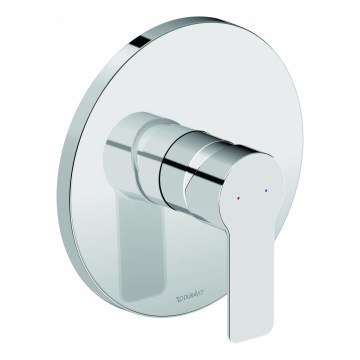 Duravit DC4210010010 - D-CODE Concealed Shower Mixer, Polished Chrome