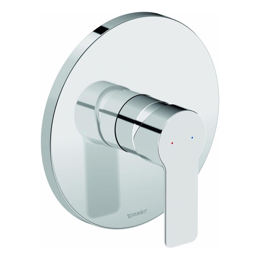 Duravit DC4210010010 - D-CODE shower mixer for concealed installation, polished chrome
