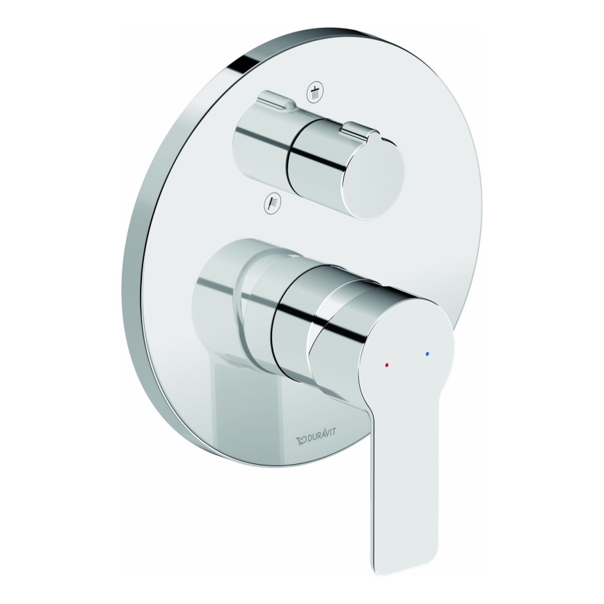 Duravit DC4210012010 - D-CODE Concealed Shower Mixer, Polished Chrome