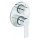 Duravit DC5210008010 - D-CODE Concealed Shower Mixer for Built-In Installation, Polished Chrome