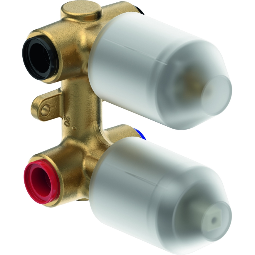 Duravit DC5210008010 - D-CODE Shower Mixer for Concealed Installation, Polished Chrome