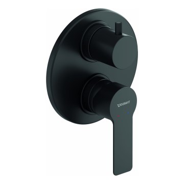 Duravit DC5210008046 - D-CODE shower mixer for concealed installation, matte black