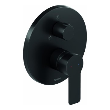 Duravit DC5210012046 - D-CODE bath mixer for concealed installation, matte black