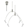e2 elektro - 150 cm Suspension Cable Set, Polished Chrome
