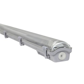 e2 elektro - CLASSIC LED industrial fluorescent luminaire 1× G13/18W/230V, 4000K, 126.8 cm, IP65