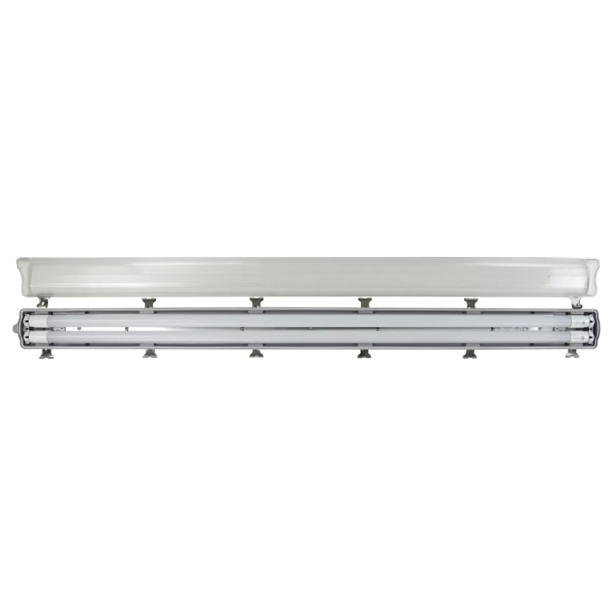 e2 elektro - LED Technical fluorescent luminaire CLASSIC-POWER 2xG13/18W/230V 4000K 126.8 cm IP65