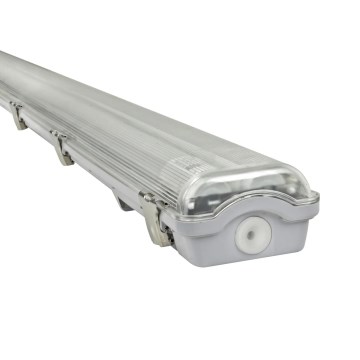 e2 elektro - LED Technical fluorescent luminaire CLASSIC-POWER 2xG13/18W/230V 4000K 126.8 cm IP65