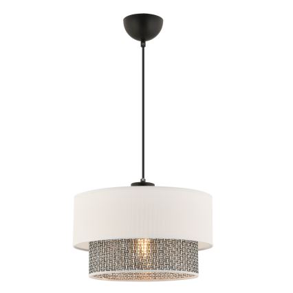 ECHO cable pendant light 1xE27/60W/230V cream/grey