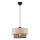 ECHO Pendant Lamp 1xE27/60W/230V Beige/Grey
