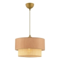 ECHO pendant lamp 1xE27/60W/230V beige