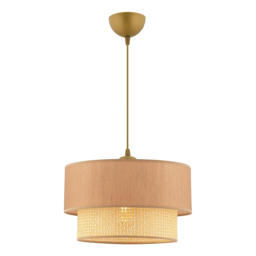 ECHO pendant lamp 1xE27/60W/230V beige
